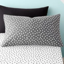 Dunelm Mono Panda Duvet Cover And Pillowcase Set -pillowcase shop 30792054 alt03