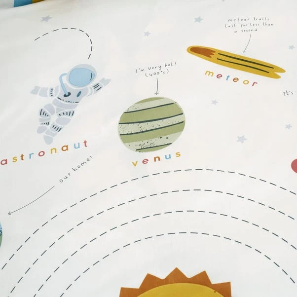 Dunelm Outer Space Scandi Duvet Cover And Pillowcase Set 7 Dunelm Outer Space Scandi Duvet Cover And Pillowcase Set - Image 5