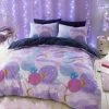 Dunelm Lilac Space Duvet Cover And Pillowcase Set -pillowcase shop 30792078