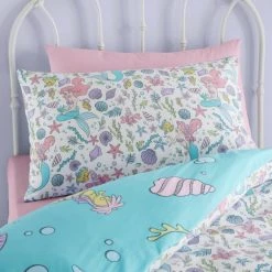 Disney The Little Mermaid Duvet Cover And Pillowcase Set -pillowcase shop 30792090 alt03