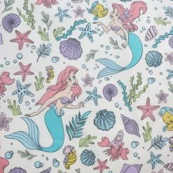 Disney The Little Mermaid Duvet Cover And Pillowcase Set -pillowcase shop 30792090 alt04