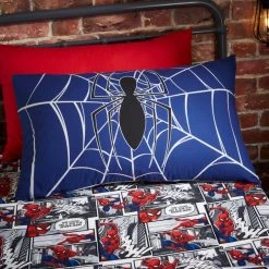 Marvel Spider-Man Navy Duvet Cover And Pillowcase Set -pillowcase shop 30792092 alt02