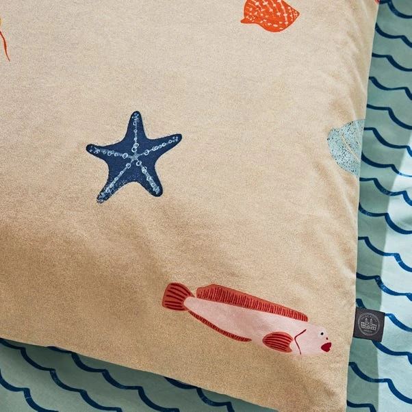 Natural History Museum Rockpool Duvet Cover And Pillowcase Set 7 Natural History Museum Rockpool Duvet Cover And Pillowcase Set - Image 5