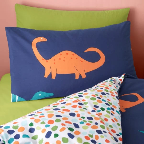 Dunelm Pack Of 2 Bright Dinosaur Duvet Cover And Pillowcase Set 6 Dunelm Pack Of 2 Bright Dinosaur Duvet Cover And Pillowcase Set - Image 4