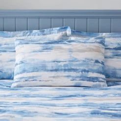 Dunelm Watercolour Landscape Blue Duvet Cover And Pillowcase Set 10 Dunelm Watercolour Landscape Blue Duvet Cover And Pillowcase Set -pillowcase shop 30798218 alt02