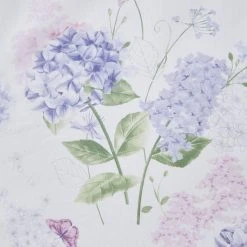 Dunelm Wild Hydrangea Lilac Oxford Pillowcase -pillowcase shop 30798237 alt01