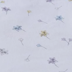 Dunelm Floral Stem Purple Duvet Cover And Pillowcase Set -pillowcase shop 30798241 alt05