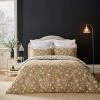 Dorma Evander Ochre Cotton Duvet Cover And Pillowcase Set -pillowcase shop 30798770