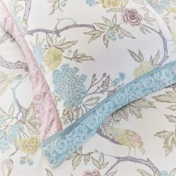 Dorma Meredith Mauve Cotton Duvet Cover And Pillowcase Set -pillowcase shop 30799132 alt05