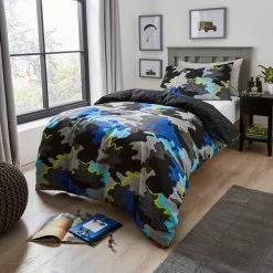 Dunelm Camo Duvet Cover And Pillowcase Set