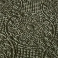 Dunelm Mandalay Olive Duvet Cover And Pillowcase Set -pillowcase shop 30800282 alt03