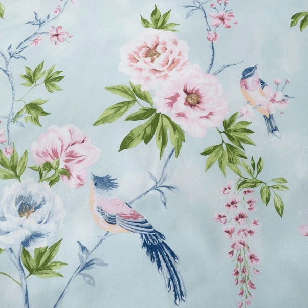 Dunelm Chinoiserie Bird Seafoam Duvet Cover And Pillowcase Set 7 Dunelm Chinoiserie Bird Seafoam Duvet Cover And Pillowcase Set - Image 5