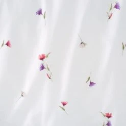 Dunelm Watercoloured Floral Pink Duvet Cover And Pillowcase Set -pillowcase shop 30801114 alt05