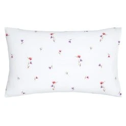 Dunelm Watercoloured Floral Pink Oxford Pillowcase -pillowcase shop 30801115 alt05