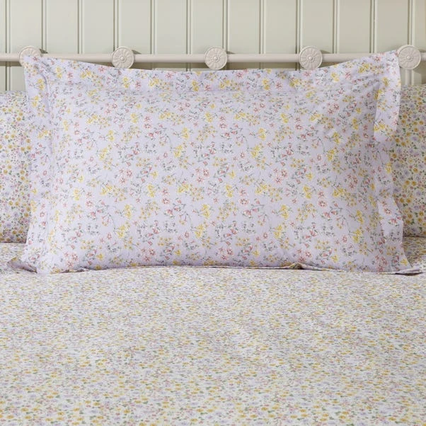 Dunelm Madeline Ditsy Purple Duvet Cover And Pillowcase Set 6 Dunelm Madeline Ditsy Purple Duvet Cover And Pillowcase Set - Image 4