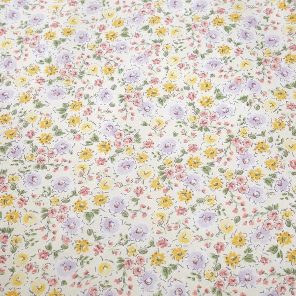 Dunelm Madeline Ditsy Purple Duvet Cover And Pillowcase Set 7 Dunelm Madeline Ditsy Purple Duvet Cover And Pillowcase Set - Image 5