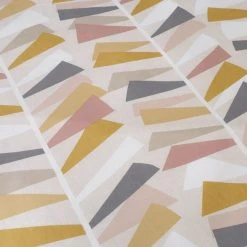 Dunelm Axel Leaf Ochre Duvet Cover And Pillowcase Set -pillowcase shop 30801127 alt04