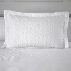 Dunelm Skyler White Oxford Pillowcase