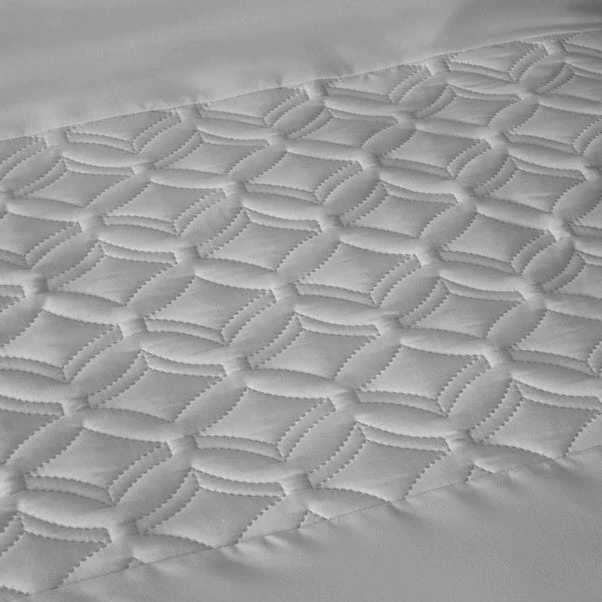 Dunelm Skyler Silver Duvet Cover And Pillowcase Set 6 Dunelm Skyler Silver Duvet Cover And Pillowcase Set - Image 4