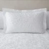 Dunelm Stanton Jacquard White Oxford Pillowcase -pillowcase shop 30801173