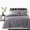 Dunelm Billie Grey Duvet Cover And Pillowcase Set -pillowcase shop 30801177