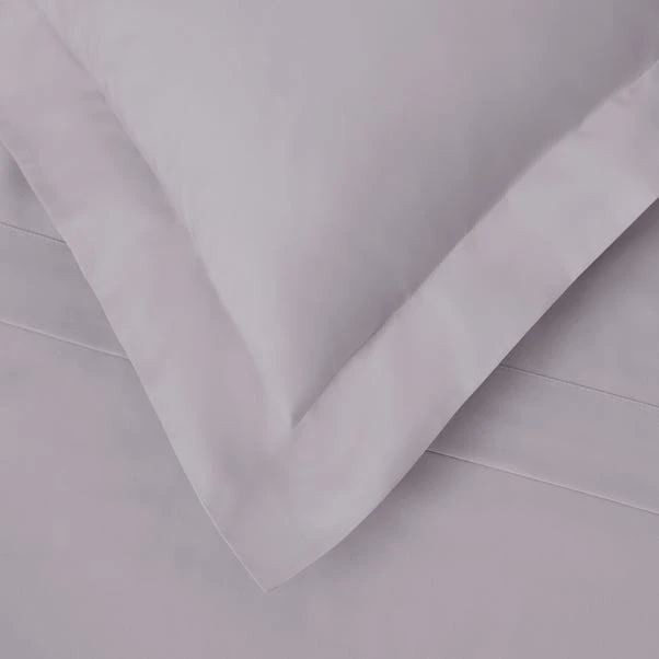 Dorma 300 Thread Count 100% Cotton Sateen Plain Oxford Pillowcase 5 Dorma 300 Thread Count 100% Cotton Sateen Plain Oxford Pillowcase - Image 3