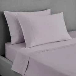Dorma 300 Thread Count 100% Cotton Sateen Plain Cuffed Pillowcase