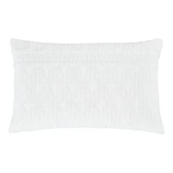 Dunelm Billie White Standard Pillowcase Pair 7 Dunelm Billie White Standard Pillowcase Pair -pillowcase shop 30807322 alt02