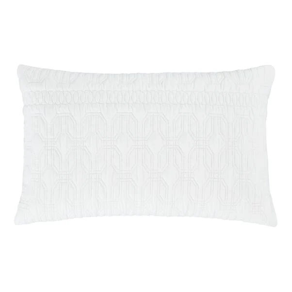 Dunelm Billie White Standard Pillowcase Pair 5 Dunelm Billie White Standard Pillowcase Pair - Image 3