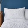 Dunelm Mandalay White Standard Pillowcase Pair -pillowcase shop 30807324