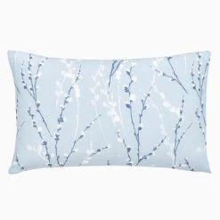Dunelm Belle Blue Standard Pillowcase Pair -pillowcase shop 30807331 alt02
