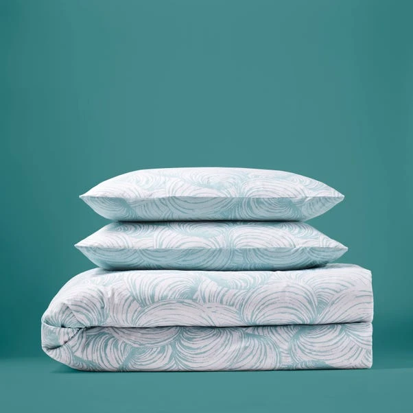 Natural History Museum Venus Shell Seafoam Duvet Cover And Pillowcase Set 8 Natural History Museum Venus Shell Seafoam Duvet Cover And Pillowcase Set - Image 6