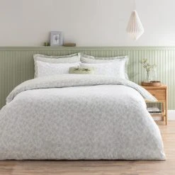 Dunelm Bexley Floral Sage Duvet Cover And Pillowcase Set -pillowcase shop 30807714 alt01