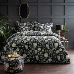 Dunelm Paradise Cheetah Green Duvet Cover And Pillowcase Set -pillowcase shop 30807720 alt01