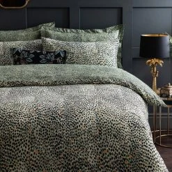 Dunelm Paradise Spot Green Duvet Cover And Pillowcase Set 10 Dunelm Paradise Spot Green Duvet Cover And Pillowcase Set -pillowcase shop 30807724 alt02