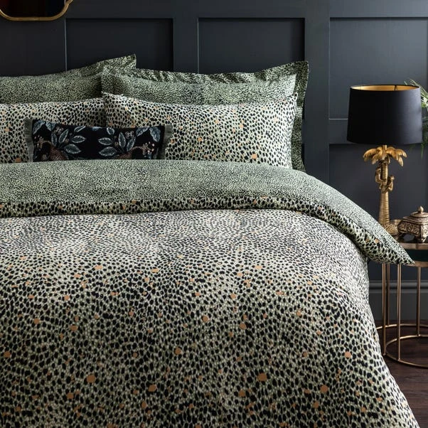 Dunelm Paradise Spot Green Duvet Cover And Pillowcase Set 5 Dunelm Paradise Spot Green Duvet Cover And Pillowcase Set - Image 3