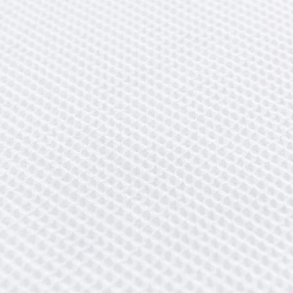 Dunelm Alston Waffle White Duvet Cover And Pillowcase Set 8 Dunelm Alston Waffle White Duvet Cover And Pillowcase Set - Image 6