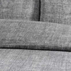 Dunelm Grayson Charcoal Duvet Cover And Pillowcase Set -pillowcase shop 30807745 alt02