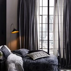 Natural History Museum Waterhouse Charcoal Duvet Cover And Pillowcase Set -pillowcase shop 30807761 alt02