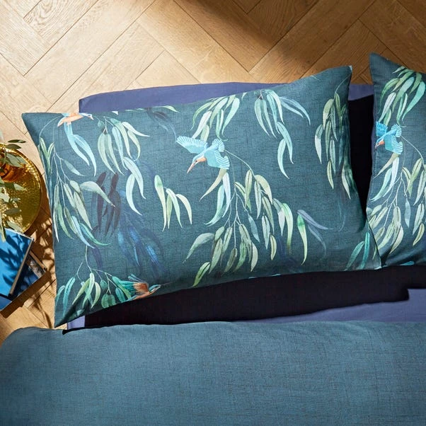 Natural History Museum Kingfisher Duvet Cover And Pillowcase Set 4 Natural History Museum Kingfisher Duvet Cover And Pillowcase Set - Image 2