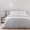 Dunelm Ori Jacquard Silver Duvet Cover And Pillowcase Set -pillowcase shop 30807780