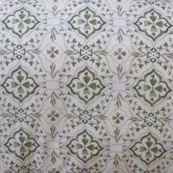 Dunelm Lara Leaf Anti-Allergy 100% Cotton Green Duvet Cover And Pillowcase Set -pillowcase shop 30807840 alt03