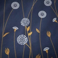 Dunelm Scandi Floral Navy Duvet Cover And Pillowcase Set -pillowcase shop 30810468 alt03