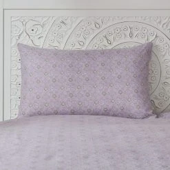Dunelm Rhianna Lilac Duvet Cover And Pillowcase Set -pillowcase shop 30810986 alt02