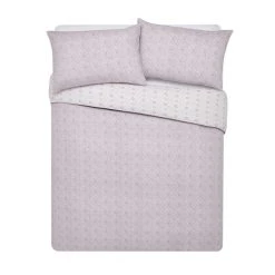 Dunelm Rhianna Lilac Duvet Cover And Pillowcase Set -pillowcase shop 30810986 alt05