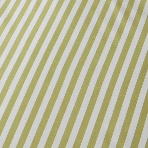 Dunelm Payton Stripe Green Duvet Cover And Pillowcase Set 6 Dunelm Payton Stripe Green Duvet Cover And Pillowcase Set - Image 4