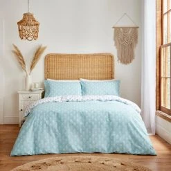 Dunelm Prisha Floral Navy Reversible Duvet Cover And Pillowcase Set -pillowcase shop 30811153 alt01