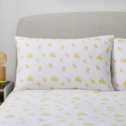 Dunelm Luiza Lemons Yellow Reversible Duvet Cover And Pillowcase Set 9 Dunelm Luiza Lemons Yellow Reversible Duvet Cover And Pillowcase Set -pillowcase shop 30811156 alt02
