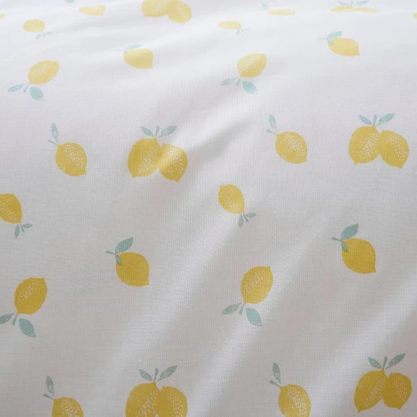Dunelm Luiza Lemons Yellow Reversible Duvet Cover And Pillowcase Set 6 Dunelm Luiza Lemons Yellow Reversible Duvet Cover And Pillowcase Set - Image 5
