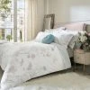 Holly Willoughby Nia Floral Pastel Cotton Duvet Cover And Pillowcase Set -pillowcase shop 30812907